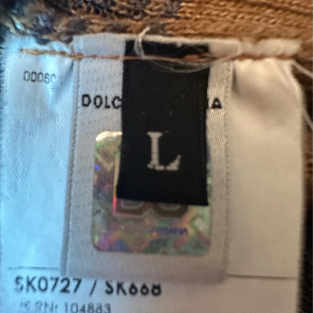 Dolce & Gabbana Striped Cardigan | Luxury Knit Button Front - Picture 10 of 13